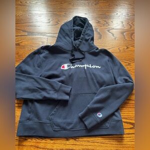 Champion cropped hoodie